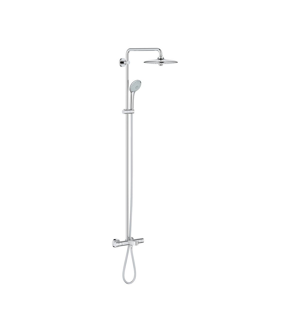 Grohe 27 062 000 Alcachofa de Ducha con 5 Chorros, Cromo (Chrome