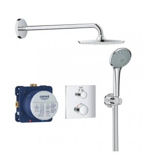 Grohe Conjunto completo Rainshower 210+Grohtherm new Square + set Euphoria  (34734000)