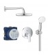 Grohe Conjunto de ducha Euromart Cosmopolitan con Tempotradootradoesta 210  (25219001)
