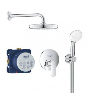 Conjunto de chuveiro Grohe Euromart Cosmopolitan com temporizador 210 (25219001)
