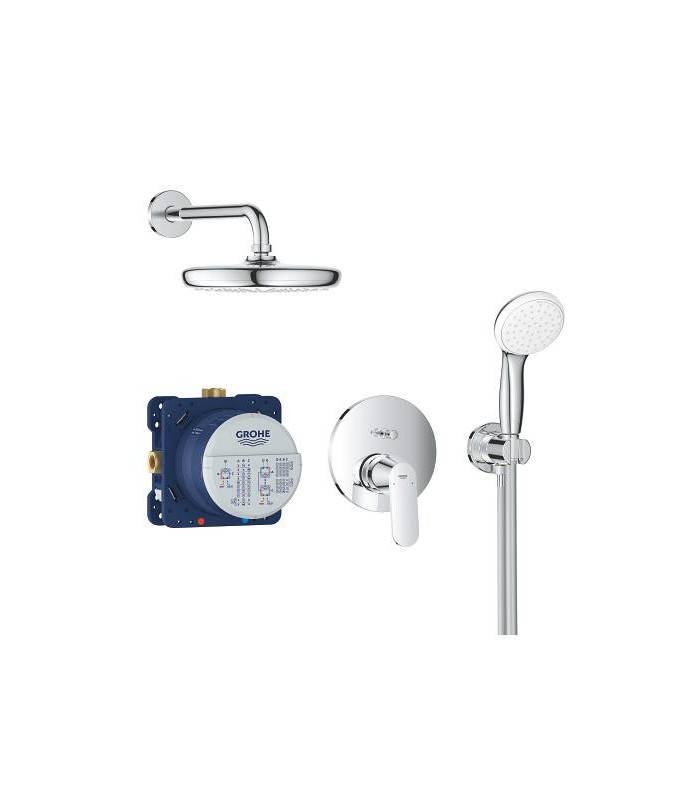 Compra online Conjunto de chuveiro Grohe Euromart Cosmopolitan com temporizador 210 (25219001) en oferta al mejor precio