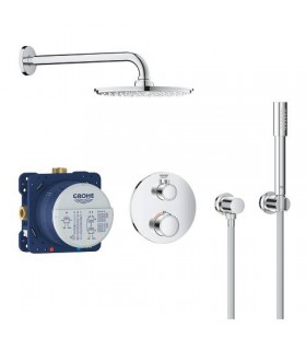 Grohe Conjunto completo Rainshower 210+Grohtherm new Round + set Sena  (34732000)