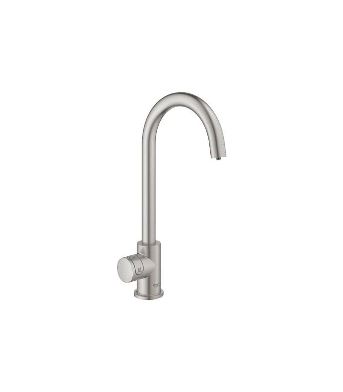 Compra online Grohe  Blue Home Mono caño C Supersteel  (31498DC1) en oferta al mejor precio