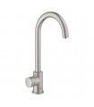 Grohe  Blue Home Mono caño C Supersteel  (31498DC1)