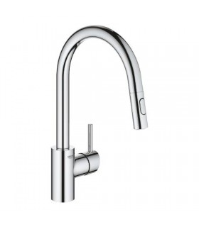 Grohe Concetto Monom fregadero doble chorro CR  (31483002)