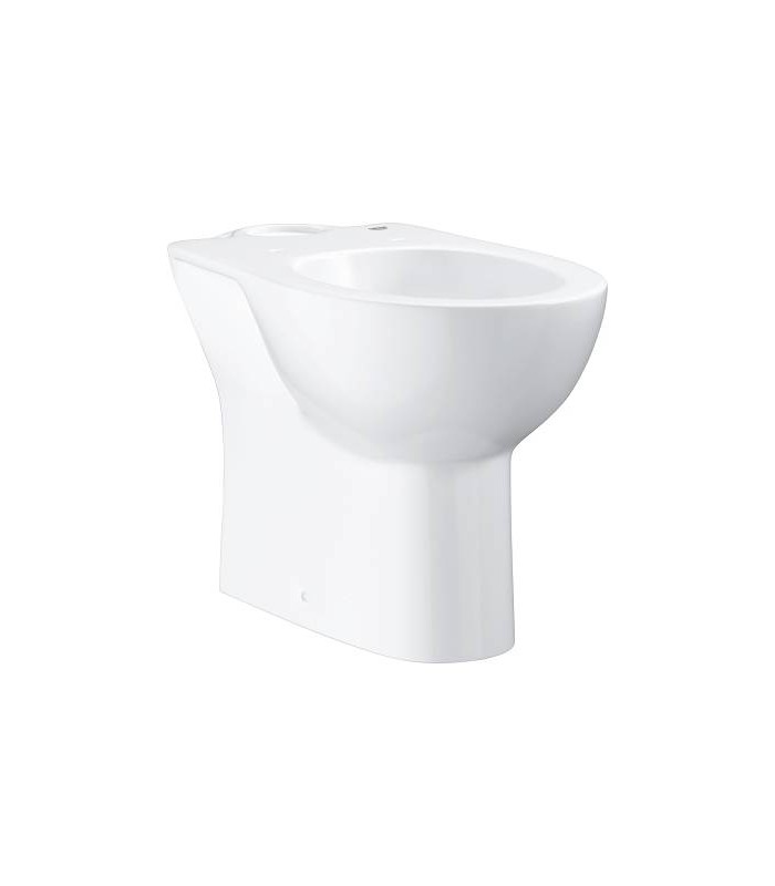Compra online Grohe BAU Inodoro a suelo para cisterna. salida H. Open rim  (39428000) en oferta al mejor precio