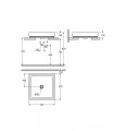 Lavatório tipo tigela Grohe Cube 40 cm (3948200H)