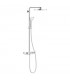 Sistema de chuveiro Grohe Smartactive 310 Multijet DUO Termostato redondo de 3 vias (26507LS0)