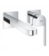 Misturador monocomando para lavatório de parede Grohe PLUS 1/2" Tamanho L (29306003)