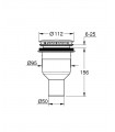 Grohe Ralo vertical para bases de chuveiro universais (49533000)