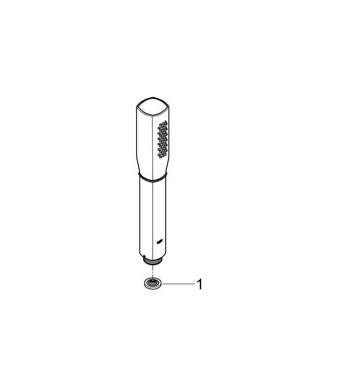 Compra online Chuveiro de mão Grohe RSH Grandera Stick 7,6 l (26037001) en oferta al mejor precio