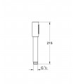 Grohe Sena teleducha stick metalica con limitador 6,6l  (26465DC0)