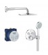 Grohe Conjunto completo Smartcontrol ducha mural Rsh 210, sc redondo con soporte  (34743000)