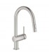 Misturadora monocomando para lavatório Grohe Minta com bica em C mate (32321DC2)