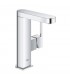Grohe PLUS Monomando de lavabo de 1/2 c/liso con vaciador push-open Tamaño - M  (23872003)