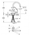 Grohe Concetto Monomando fregadero mousseur extraíble  (32663003)