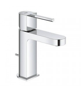 Misturadora monocomando para lavatório Grohe PLUS 1/2 com válvula de descarga SilkMove ES abertura fria Tamanho - S (23870003)