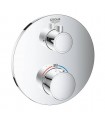 Grohe Grohtherm Termostato de ducha Round empotradopara combinar con 35600  (24075000)