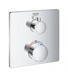 Termostato de chuveiro embutido Grohe Grohtherm Square para ser combinado com 35600 (24078000)