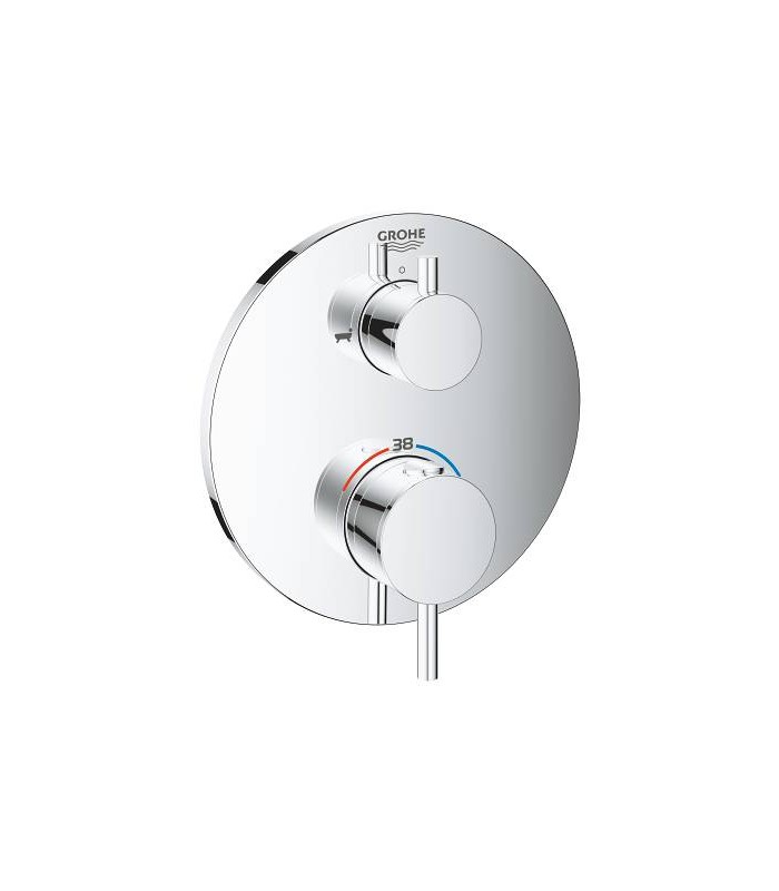 Compra online Parte externa Grohe Atrio Ypsilon Termostato oculto para banheira/chuveiro (24138003) en oferta al mejor precio
