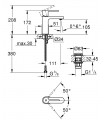 Grohe PLUS Monomando de lavabo de 1/2 cuerpo liso Tamaño - S  (33163003)