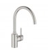 Grohe Concetto monomando de fregadero caño giratorio mate  (32661DC3)