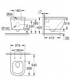 Sanita suspensa Grohe Euro (39328000)