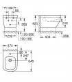 Bidé de parede Grohe Euro (39208000)