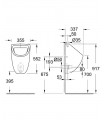 Mictório de entrada superior Grohe BAU (39439000)