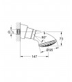 Relexa 100 Five ducha mural 5 chorros Grohe (27062000)