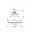New Tempesta 100 ducha mural 1 jet Grohe (26050001)