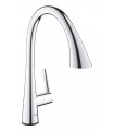 Misturador eletrônico para pia Grohe Zedra Touch 1/2" (30219002) cromado