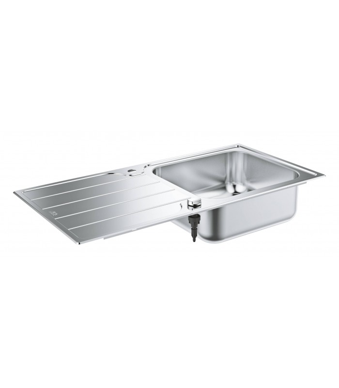 Compra online Grohe K500 Fregadero de acero inoxidable con escurridor (31563SD1) color Acero Inoxidable en oferta al mejor precio