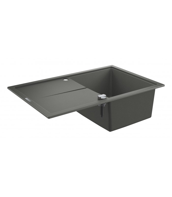 Compra online Grohe K400 Fregadero composite con escurridor (31639AT0) color Gris Granito en oferta al mejor precio