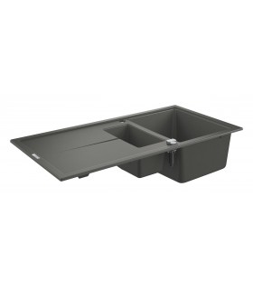 Grohe K400 Fregadero composite con escurridor (31642AT0) color Gris Granito