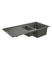 Grohe K400 Fregadero composite con escurridor (31642AT0) color Gris Granito