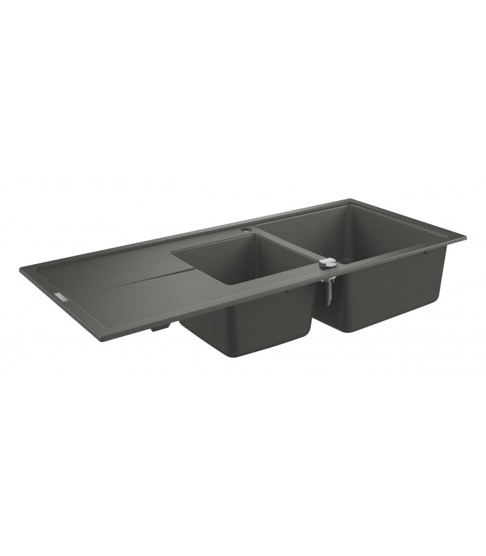 Compra online Pia composta Grohe K400 com escorredor (31643AT0) Granito Cinza en oferta al mejor precio