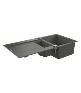 Grohe K500 Fregadero composite con escurridor (31646AT0) color Gris Granito