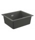 Pia de granito embutida Grohe K700 (31654AT0) cor cinza granito