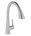 Grohe Zedra Monomando de fregadero 1/2" (32294DC2) color Inox mate