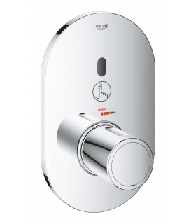 Grohe Eurosmart Cosmopolitan E Special Termostato eletrônico infravermelho para chuveiro embutido (36456000) Cor cromada
