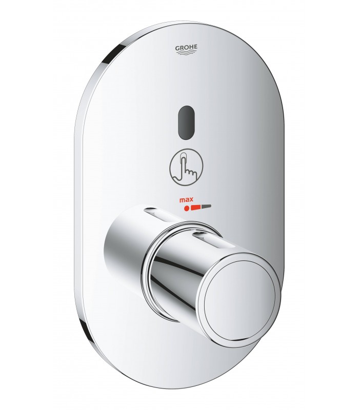 Compra online Grohe Eurosmart Cosmopolitan E Special Termostato eletrônico infravermelho para chuveiro embutido (36456000) Cor cromada en oferta al mejor precio