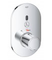 Grohe Eurosmart Cosmopolitan E Special Termostato eletrônico infravermelho para chuveiro embutido (36456000) Cor cromada