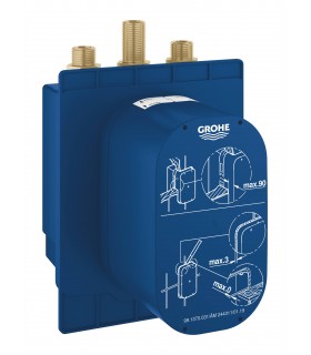 Grohe Eurosmart Cosmopolitan E Cuerpo empotrable
Nota: Debe ser accesible a través 
de un registro. (36459000) color Cromo