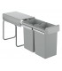 Grohe GROHE Blue Sistema de residuos, armario min. 30cm, 2 x 15L (40855000) color Cromo