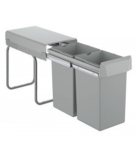 Grohe GROHE Blue Sistema de residuos, armario min. 30cm, 2 x 15L (40855000) color Cromo