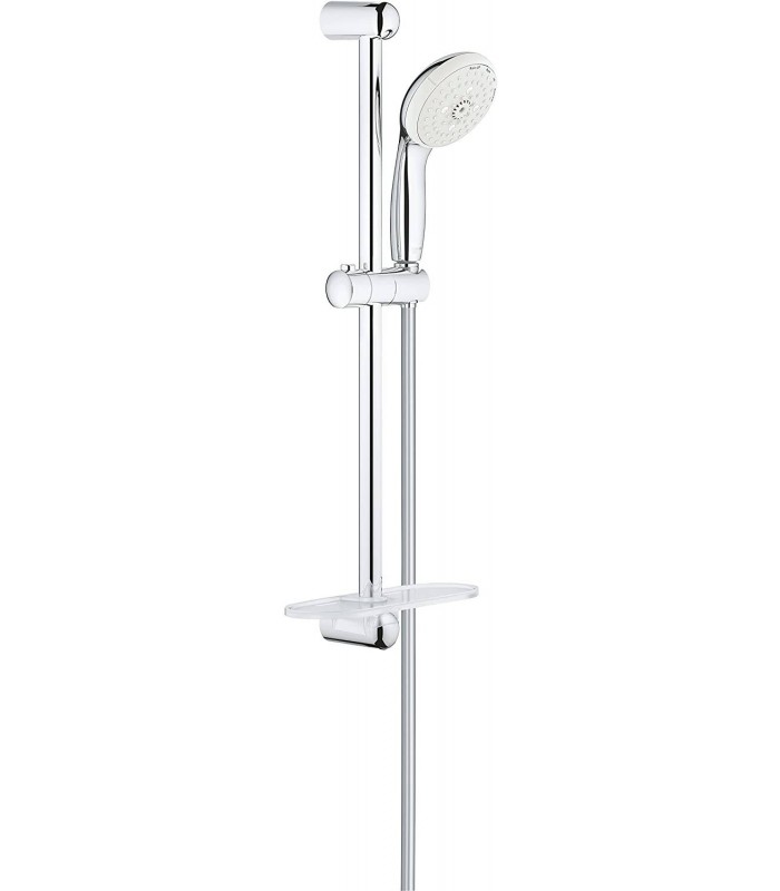 Compra online Grohe New Tempesta 100 IV Conjunto de barra de ducha de 600mm.  con teleducha IV salidas 28436002 | Cromado en oferta al mejor precio