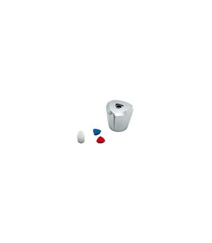 Compra online Peças de reposição profissionais GROHE ABS Volante cromado (Azul/Vermelho) A. Hit en oferta al mejor precio