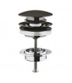 Grohe Vaciador automático 1 1/4" con push open  (65807AL0) acabado grafito pulido