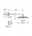 Sistema de ducha Grohe Grohtherm Cube Sistema ducha Rainshower